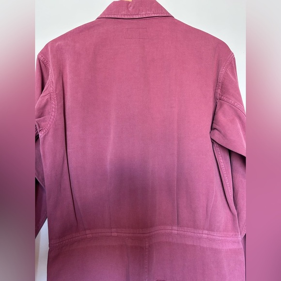 Current/Elliott Richland Jumpsuit in Berry Pink Wash for Women - Picture 6 of 16